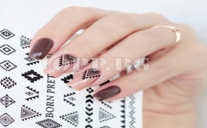 50 броя стикери за маникюр Boho Style