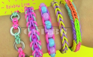 Уникални Цветни Бижута с Loom Bands + Стан + 600 Ластички