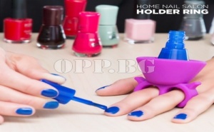 Пръстен Поставка за Лак за Нокти Home Nail Salon