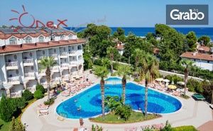 Почивка в <em>Анталия</em>! 7 Нощувки на База All Inclusive в Хотел Larissa Sultans Beach**** Край Кемер, Плюс Самолетен Транспорт