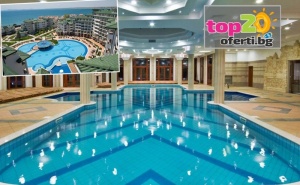 5* Спа - Нощувка със Закуска + 15 мин. Масаж, Термална Зона емералд Виктория Спа и Вътрешен Басейн в Хотел Емералд Бийч Резорт и Спа 5*, Равда, за 44 лв./човек