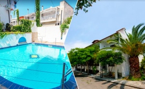 Нощувка на човек със Закуска и Вечеря + Басейн в Across Golden Beach, на 30М. от Морето в Потидеа, <em>Халкидики</em>!