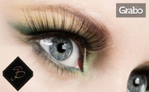 Поставяне на мигли с метод по избор - косъм по косъм, 3D или Russian Volume Lashes