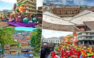 Екскурзия за Каранвала в Парта, Гърция! 3 Нощувки на човек със Закуски, Обяд, и Две Вечери + Транспорт от Та Трипс Ту Гоу