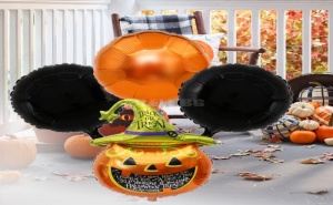 Комплект 4 броя балони от фолио Halloween