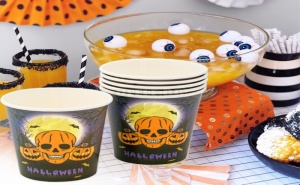 Комплект 6 броя парти чашки Halloween