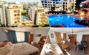 Нощувка на човек на База All Inclusive Light + Басейн в Апарт Хотел Магнолия Гардън, <em>Слънчев бряг</em>