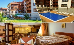 Нощувка на човек на База All Inclusive + 2 Басейна и Релакс Зона в Хотел Евъргрийн, <em>Банско</em>. Дете до 11.99 г. Безплатно!