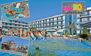 Лято на Първа Линия в Слънчев Бряг! Нощувка с All Inclusive + Аквапарк, Анимация, Басейни за Деца и Възрастни, в Хотел Котва 4*, Слънчев Бряг, от 60 лв./човек. Дете до 11.99 Год. Безплатно! ...
