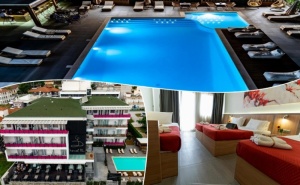 Лято 2022Г. в Гърция! 3+ Нощувки със Закуски  и Вечери на човек в Хотел Dafni Plus Hotel 3*, Лептокария, Олимпийска Ривиера