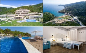 Почивка в Thassos Grand Resort 5*, O. <em>Тасос</em>, Гърция! 2+ Нощувки на човек със Закуски и Вечери + Басейни! Две Деца до 6Г. Безплатно!