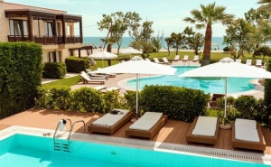5 дни със закуска и вечеря за двама през юни в Mediterranean Village Hotel & Spa
